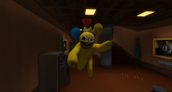 Orange Jumpscare [Rainbow Friends Chapter 2] 