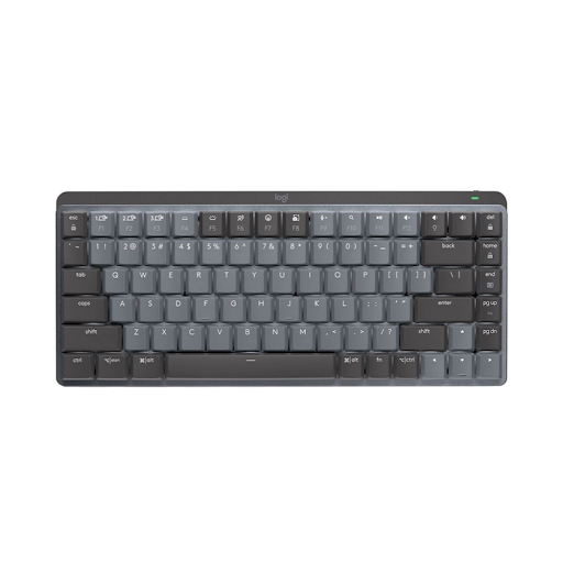 BÀN PHÍM (KEYBOARD) LOGITECH MX MECHANICAL MINI WIRELESS/BLUETOOTH/ĐEN (GRAPHITE)(920-010783)