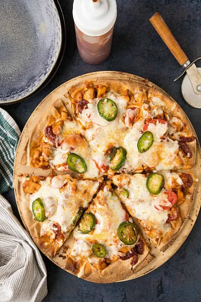 Bbq Chicken Onion Pizza