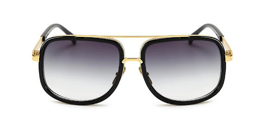 Title 2, Unisex Anti UV Mirror Sunglasses Fashion for Wo...