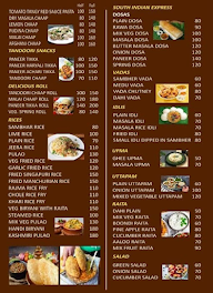 Vrinda Restaurant menu 3