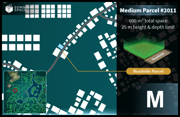 Medium #2011 (M) parcel in Somnium Space