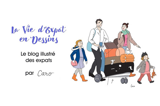 La vie d'expat en dessins