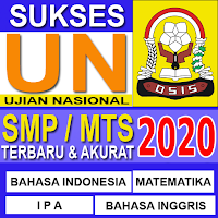 Soal UN SMP MTS 2020 (UNBK) -  Screenshot