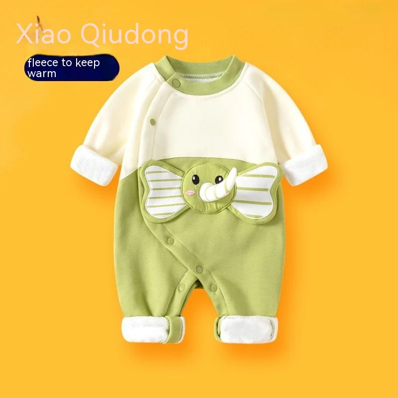 Baby Rompers Herfst en Winter voor Uitjes. Houd uw baby warm en comfortabel met onze schattige en praktische rompers voor buitenactiviteiten.
