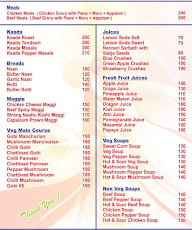 Mumbai Maja Maja menu 3