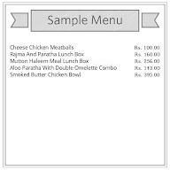 LunchBox - Meals and Thalis menu 1