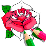 Cover Image of Herunterladen Flower Coloring Book 1.3 APK