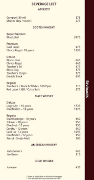 Melting Pot menu 1