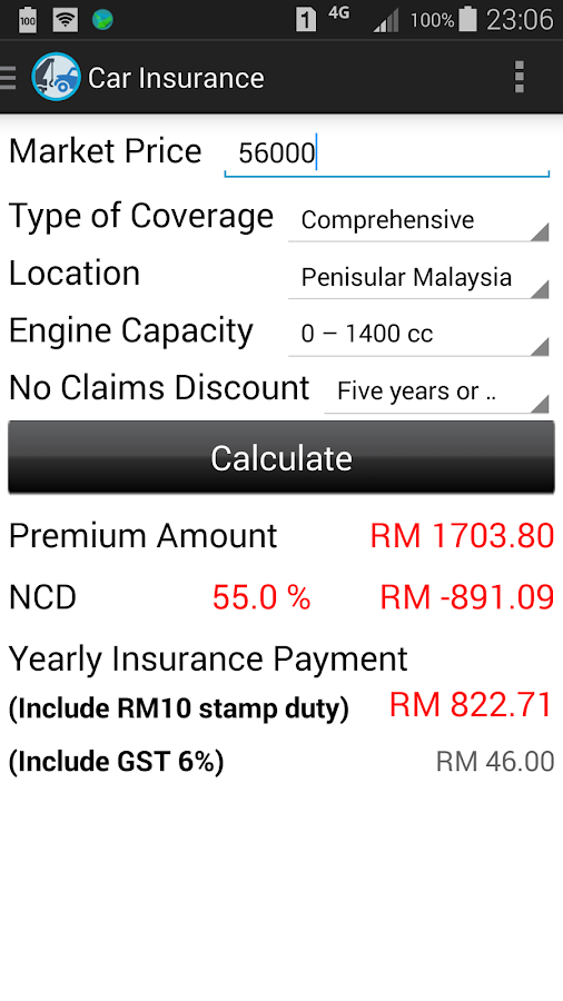 Car Loan Calculator Malaysia Android Apps On Google Play