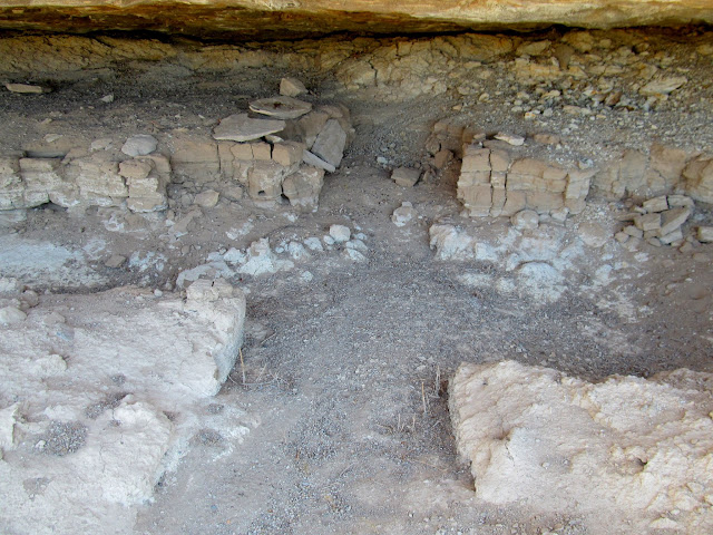 Trench from an archaeological dig