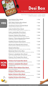 BOX8 - Desi Meals menu 6