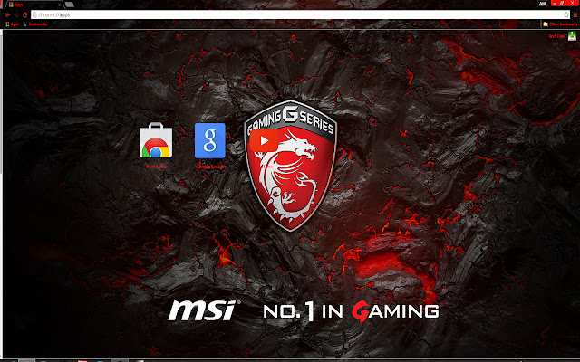 MSI Gaming Series chrome extension