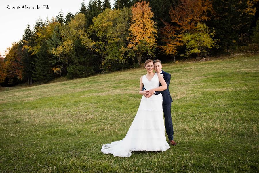 Fotografo di matrimoni Alexander Filo (alexanderfilo). Foto del 16 aprile 2019