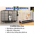 [Mới Về] Chuồng Chó Nan Ống Cao Cấp Sơn Tĩnh Điện Size 80Cm (80X54X76Cm) Dành Cho Thú Cưng Lớn, Chó, Mèo Lớn