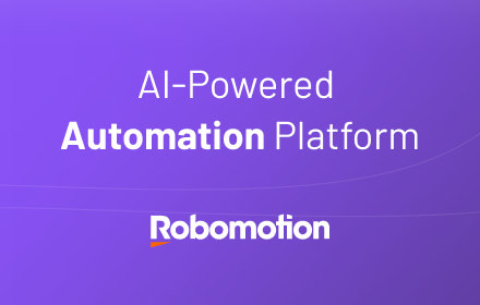 Robomotion RPA small promo image