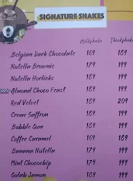 Creme Berry menu 1