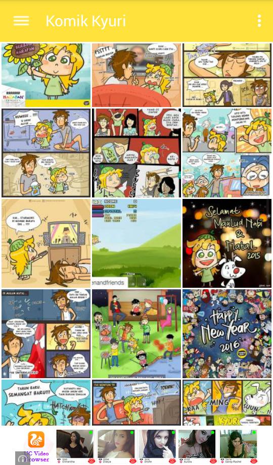 Komik Kyuri Screen 2
