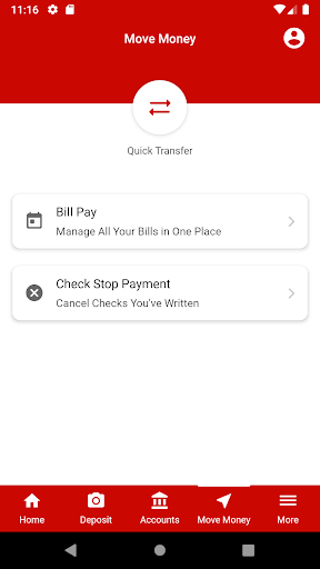 Screenshot South Bend Firefighters FCU