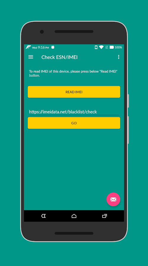 Check ESN&amp;IMEI Screen 3