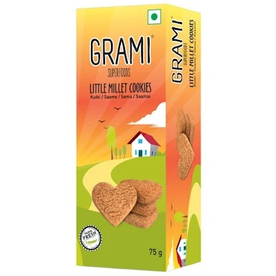 Grammi Little Millet Cookies 75 Gm