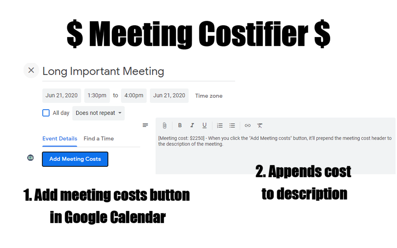 Meeting Costifier Preview image 3