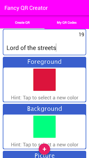 Fancy QR Creator