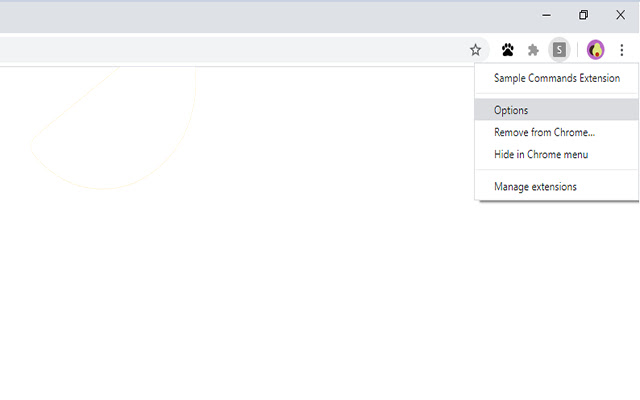 Sample Commands Extension