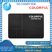 Ổ Cứng Ssd Colorful 360Gb Sl500 Sata Iii 2.5Inch - Hàng Chính Hãng Network Hub Phân Phối