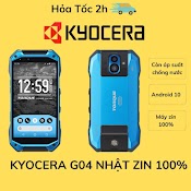 Điện Thoại Kyocera Torque G04 Hàng Nhật, Chống Nước, Siêu Bền( Loại Không Dính Keo Viền )