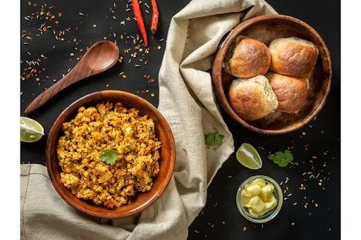 Paneer Bhurji Pav - Diabetic Friendly