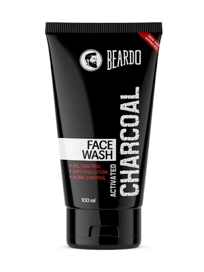 Beardo Activated Charcoal Anti-Pollution Face Wash - 100 ml