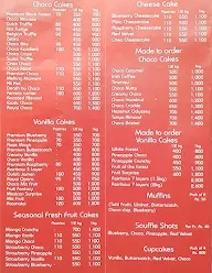 Bakers & More menu 4