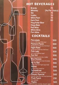 Rosary Beach Shack menu 1