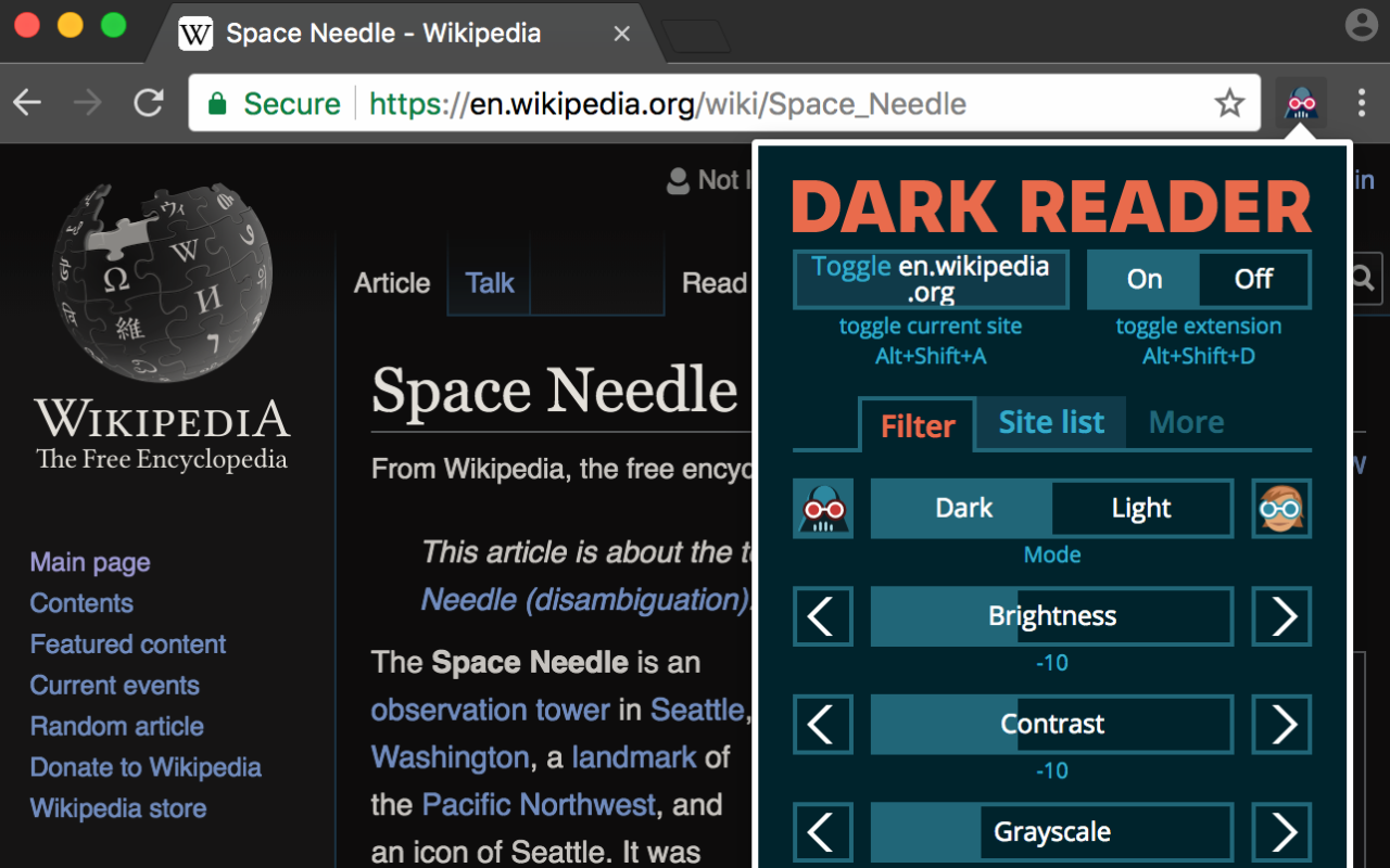 Dark Reader Preview image 3