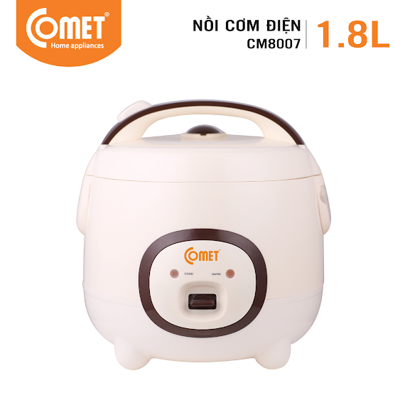 Nồi Cơm Điện Comet Cm8007 - 0.8L - Hàng Chính Hãng