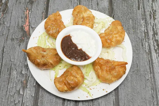 Veggie Fried Momos