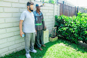 The alleged 'electricity thieves' - a Pietermaritzburg resident and an electrician.