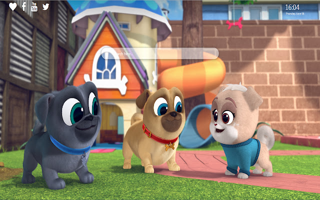 Puppy Dog Pals Wallpaper New Tab