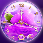 Purple Clock Live Wallpaper 3.0.2 Icon