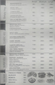 Foodie's Cafe menu 1