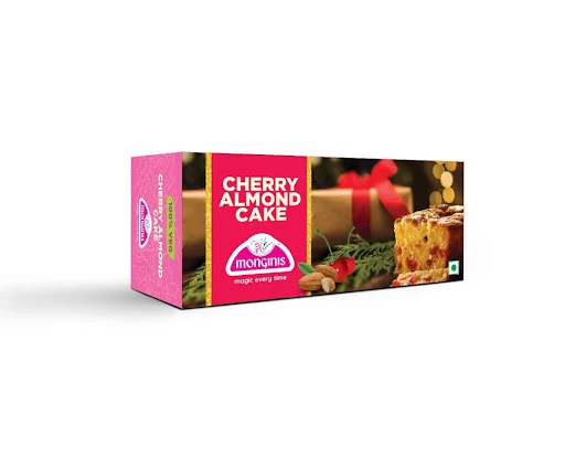 Monginis Cherry Almond Eggless Cake 225g (Christmas Cake)