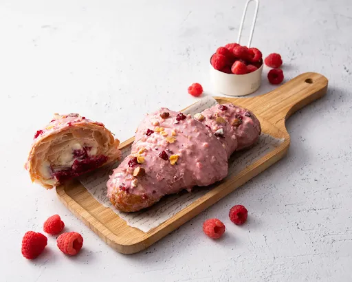 Raspberry Creme Croissant