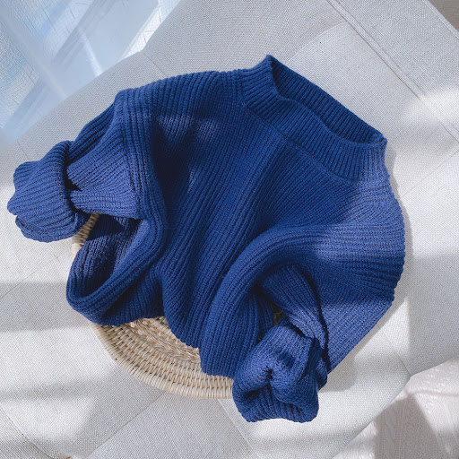 Title 11, Childrens solid color sweater in candy colors,...