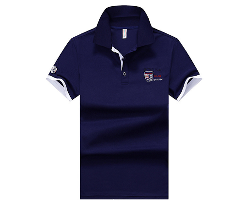 Title 4, Mens Casual Half-Sleeved Lapel Polo Shirt For Men