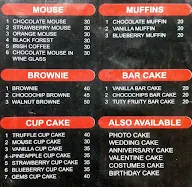 Tom & Jerry Cakes And More menu 2