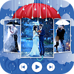 Cover Image of Unduh Rain Photo Video Maker With Music 1.0 APK