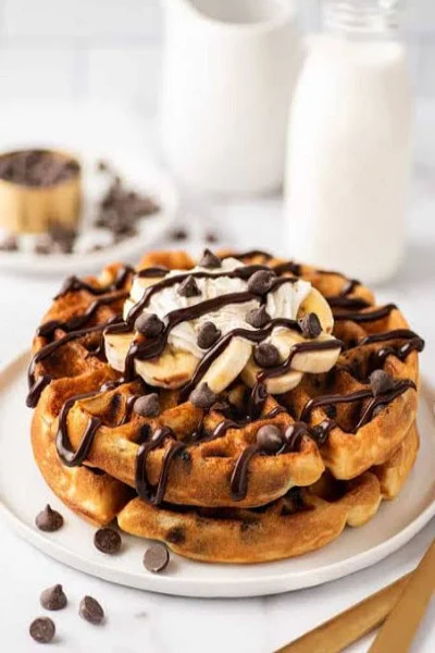 Drizzle Choco Chip Waffle