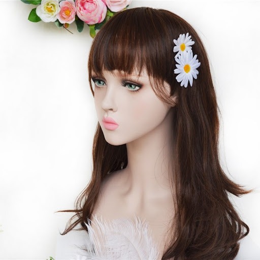 Title 6, Handmade Hair Accessories Female Daisy Flower D...