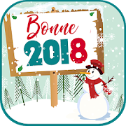 Happy New Year Greetings in French  Icon